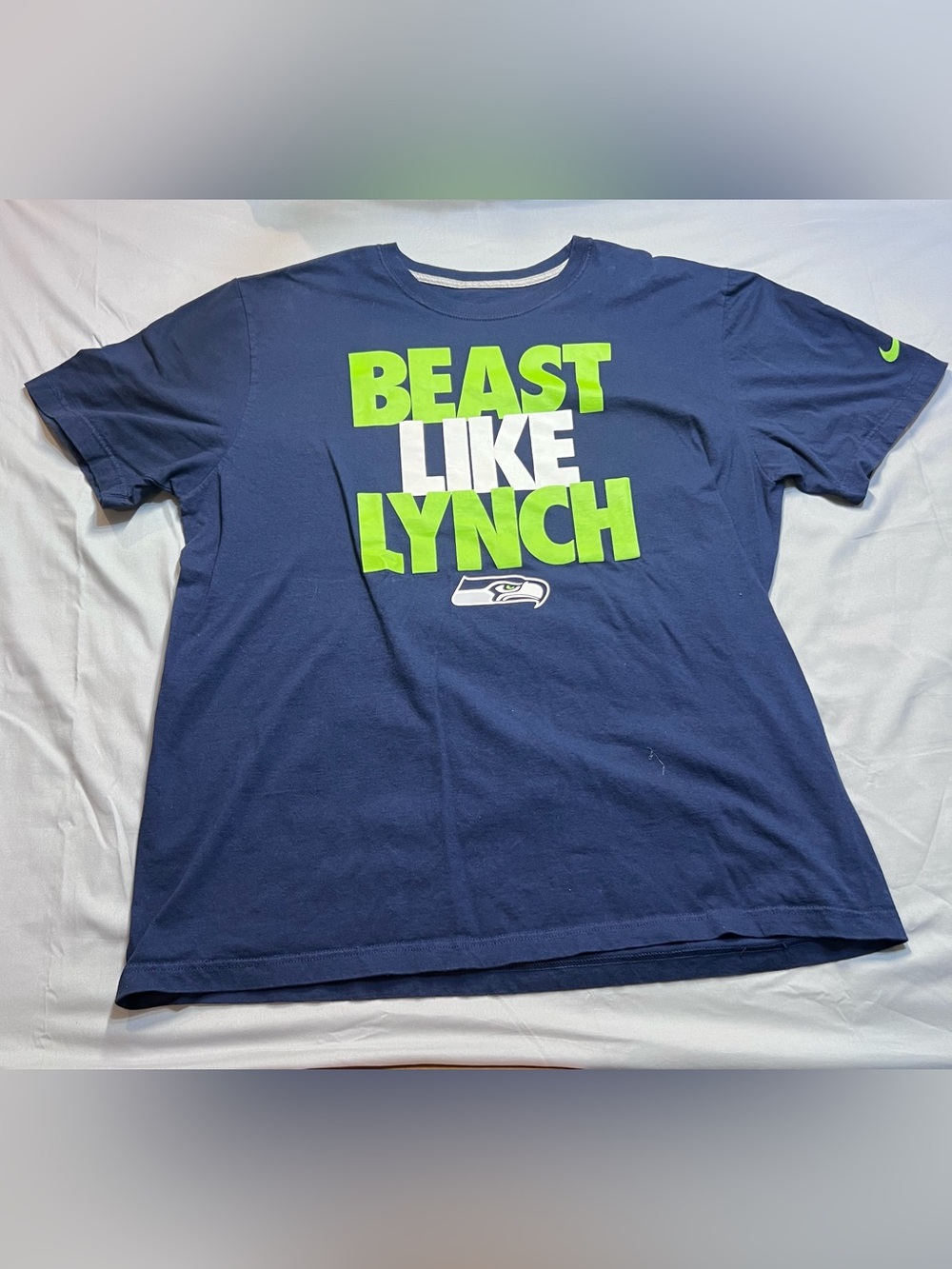 Nike Black Tee Seahawks